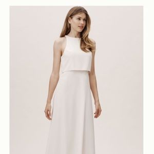 BHLDN Jill Stuart Iva Crepe Maxi